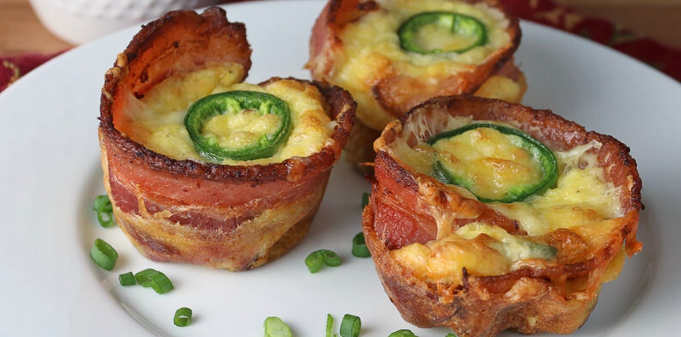 Keto Air Fryer Jalapeño Popper Egg Cups